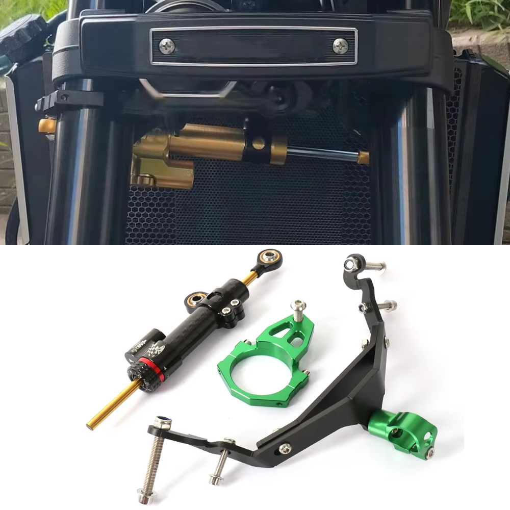 Steering Damper Stabilizer Kit Cnc - カワサキ Z900RS z900rs Z 900 RS