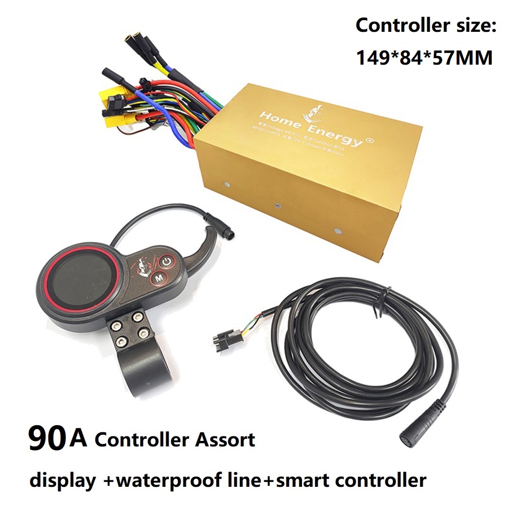 72V 45A Dual Controller - デュアルドライブコントローラー 48V60V72V 50A70A90A 電動自転車ブラシレスデュアルドライブコントローラー 電動スクーター正弦波コントローラー