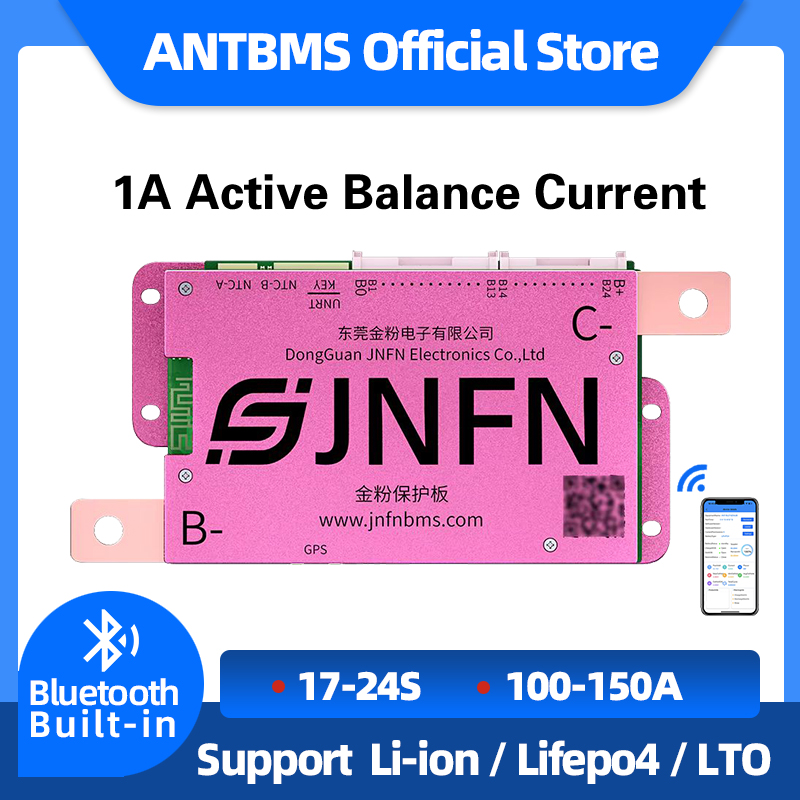 Smart Bms 20S 72V 150A Bluetooth - ANT BMS 1A アクティブバランスリチウム電池保護基板 17S-24S 20S