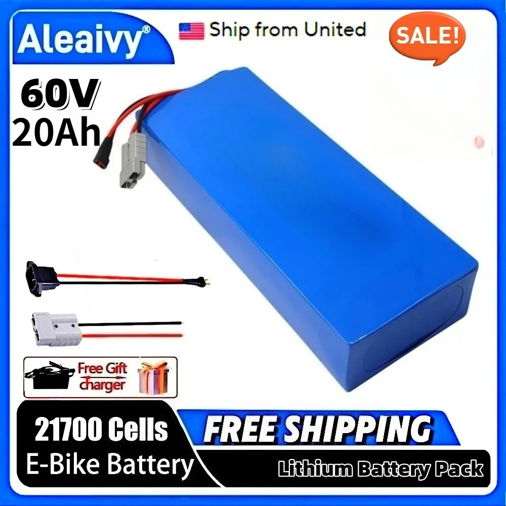 16S6P Aleaivy 60V 20Ah リチウムバッテ - 60V 30Ah 21700 Battery Pack のレビューと価格
